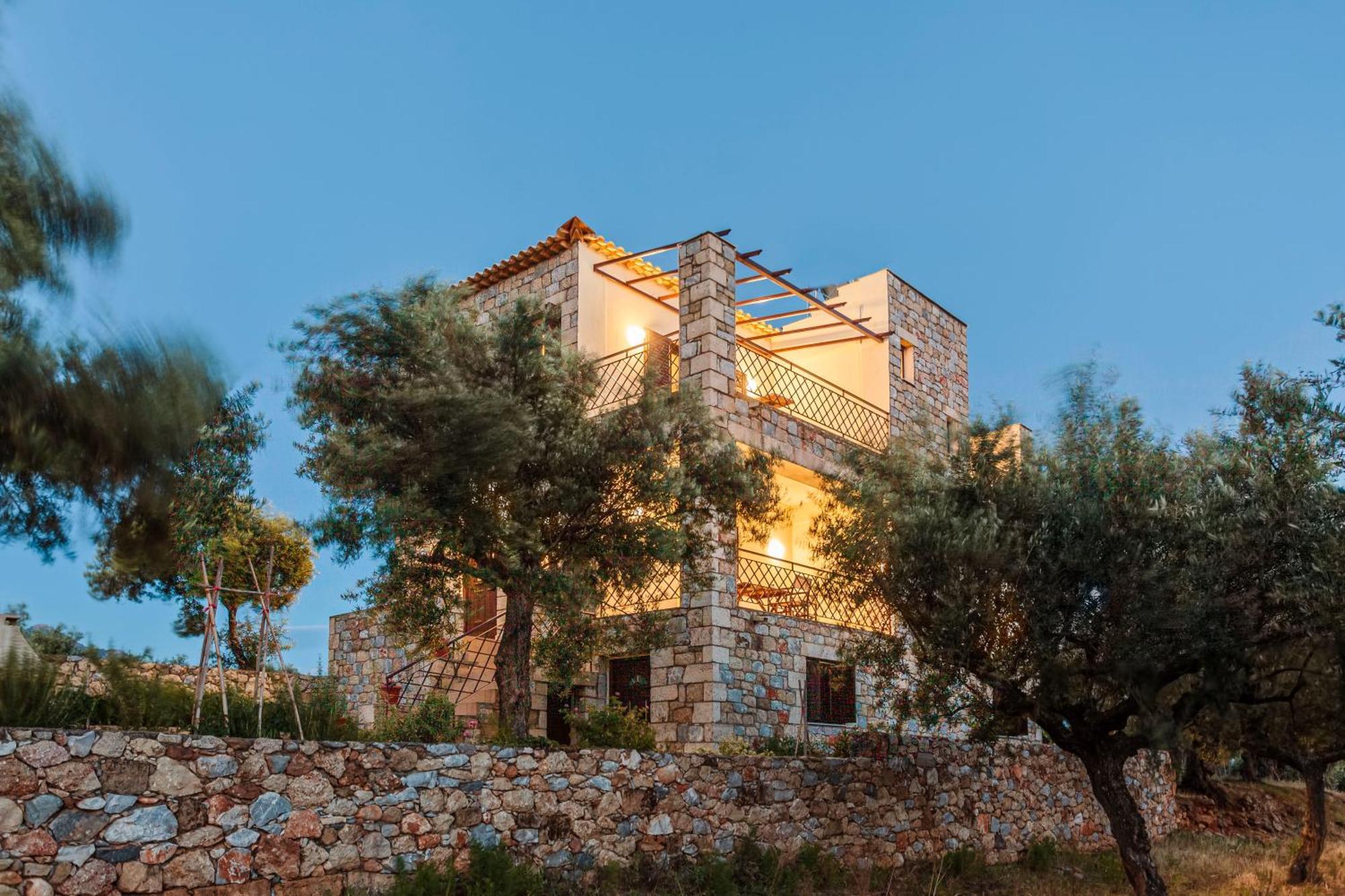 Villa Armonia, Sunset View And Relaxing Beach Vibe Proástion 외부 사진