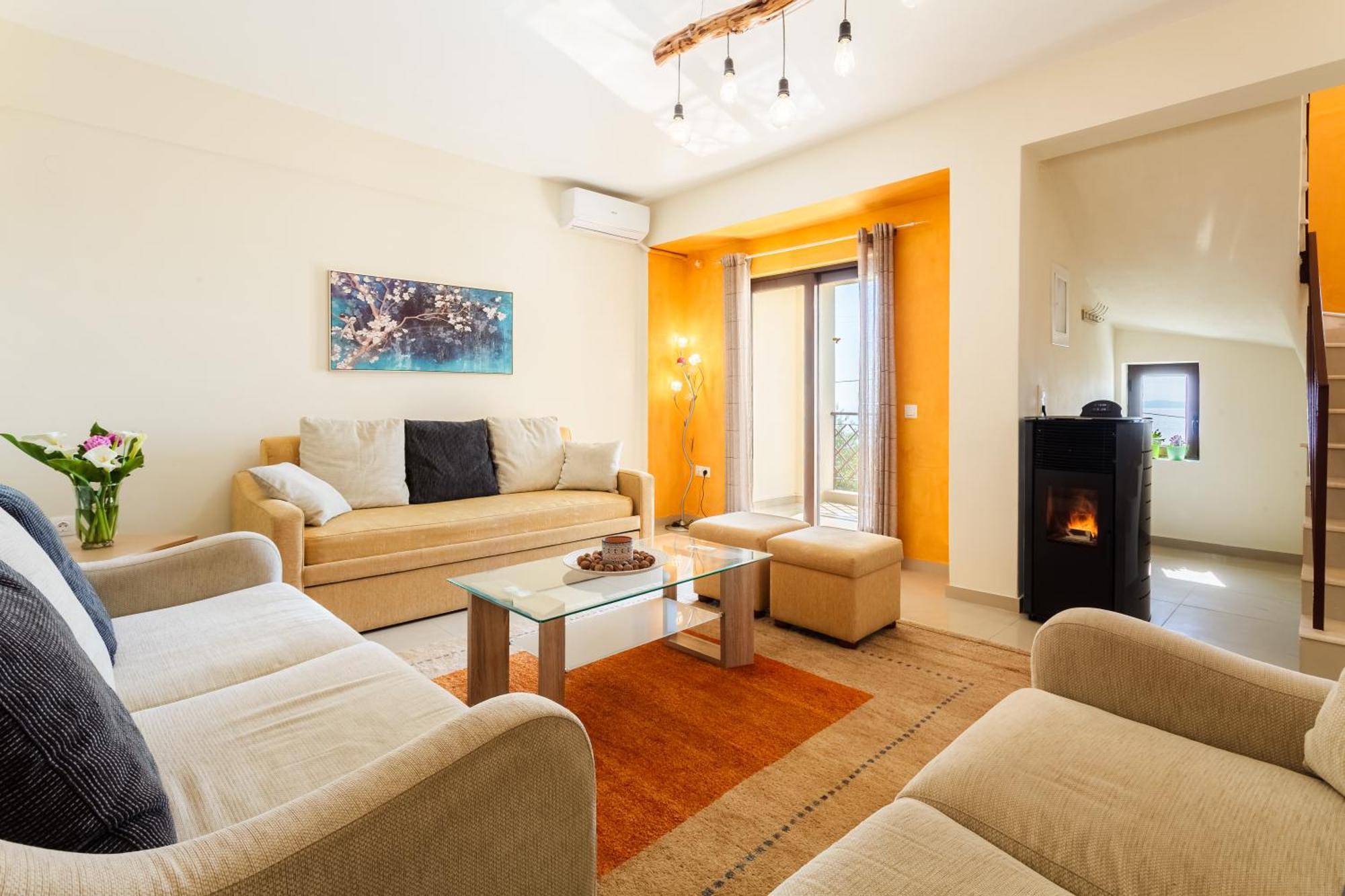 Villa Armonia, Sunset View And Relaxing Beach Vibe Proástion 외부 사진