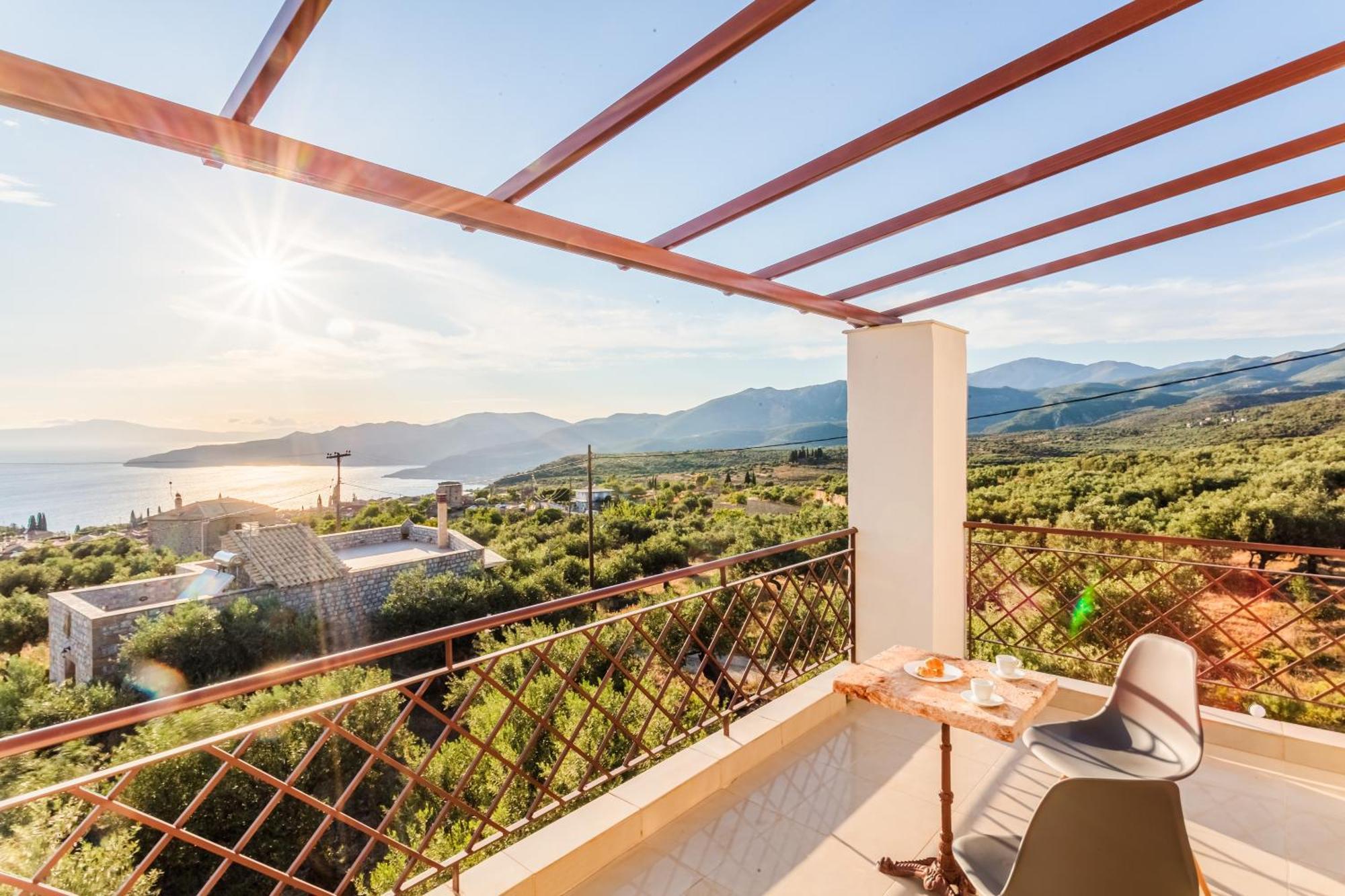 Villa Armonia, Sunset View And Relaxing Beach Vibe Proástion 외부 사진